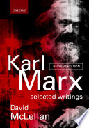 Karl Marx : selected writings / edited by David McLellan.