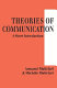 Theories of communication : a short introduction / Armand Mattelart and Michèle Mattelart ; translated by Susan Gruenheck Taponier and James A. Cohen.
