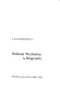 William Wycherley : a biography.