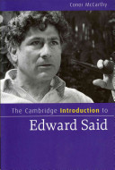 The Cambridge introduction to Edward Said / Conor McCarthy.
