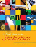 A first course in statistics / James T. McClave, Terry Sincich.