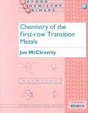 Chemistry of the first-row transition metals / Jon McCleverty.