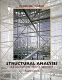 Structural analysis : a classical and matrix approach / Jack C. McCormac, James K. Nelson.