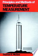 Principles and methods of temperature measurement / Thomas D. McGee.