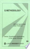 Q methodology / Bruce McKeown and Dan Thomas.