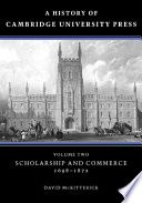 A history of Cambridge University Press / David McKitterick.