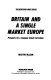 Britain and a single market Europe : prospects for a common school curriculum / Martin McLean.