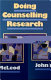Doing counselling research / John McLeod.