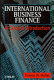 International business finance : a concise introduction / T.W. McRae.