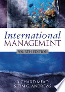 International management culture and beyond / Richard Mead and Tim Andrews.