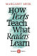 How texts teach what readers learn / Margaret Meek.