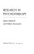 Research in psychotherapy / by J. Meltzoff and M. Kornreich.