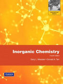 Inorganic chemistry / Gary L. Miessler, Donald A. Tarr.