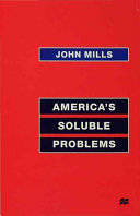 America's soluble problems.