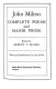 Complete poems and major prose / by J. Milton ; edited by M.Y. Hughes.
