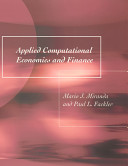 Applied computational economics and finance / Mario J. Miranda and Paul L. Fackler.