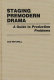 Staging premodern drama : a guide to production problems / Lee Mitchell.