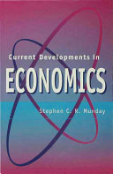 Current developments in economics.