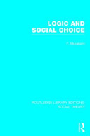 Logic and social choice / Y. Murakami.