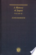 A History of Japan / James Murdoch