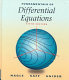 Fundamentals of differential equations.