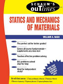 Schaum's outline of theory and problems : statics and mechanics of materials / William A. Nash..