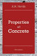 Properties of concrete / A.M. Neville.