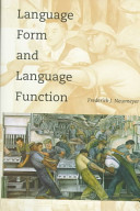 Language form and language function.