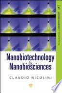 Nanobiotechnology & nanobiosciences / Claudio Nicolini.