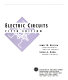 Electric circuits / James W. Nilsson, Susan A. Riedel.