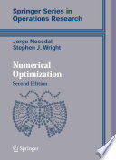 Numerical optimization Jorge Nocedal, Stephen J. Wright.