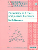 Periodicity and the s- and p- block elements / N.C. Norman.
