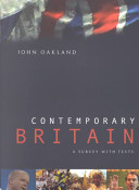 Contemporary Britain : a survey with texts.