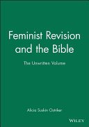 Feminist revision and the Bible / Alicia Ostriker.