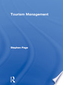 Tourism management : managing for change / Stephen J. Page.