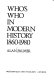 Who's who in modern history 1860-1980 / Alan Palmer.