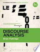 Discourse analysis : an introduction / Brian Paltridge.