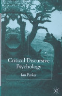 Critical discursive psychology.