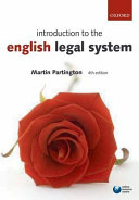 An introduction to the English legal system / Martin Partington.