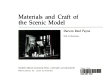 Materials and craft of the scenic model / (by) Darwin Reid Payne.