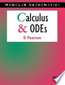 Calculus and ODEs / D. Pearson.