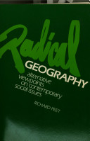 Radical geography : alternative viewpoints on contemporary social issues /.