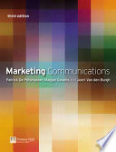 Marketing communications : a European perspective / Patrick de Pelsmacker, Maggie Geuens, Joeri Van den Bergh.