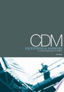 CDM questions and answers : a practical approach / Pat Perry.