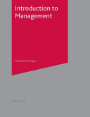 Introduction to management / Richard Pettinger.