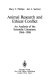 Animal research and ethical conflict : an analysis of the scientific literature, 1966-1986 / Mary T. Phillips, Jeri A. Sechzer.