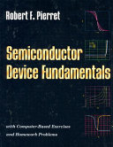 Semiconductor device fundamentals / Robert F. Pierret.