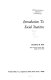 Introduction to social statistics / (by) Vanderlyn R. Pine.