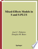 Mixed-effects models in S and S-PLUS / José C. Pinheiro, Douglas M. Bates.