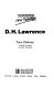 D.H. Lawrence / Tony Pinkney.